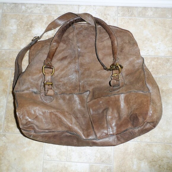 A.S. 98 Hobo bag dark brown Genuine Leather - Picture 7 of 16